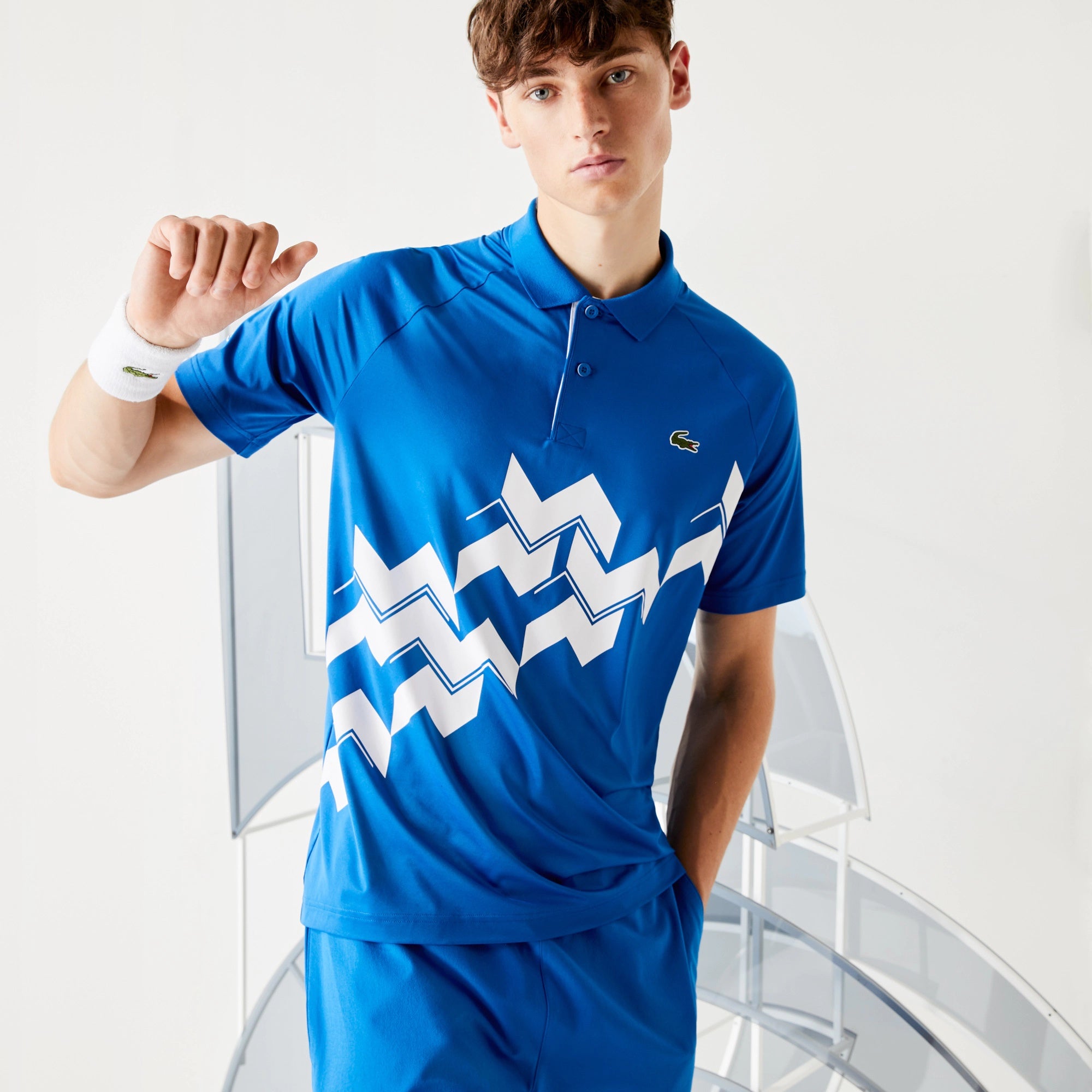 Djokovic blue shirt Clearance