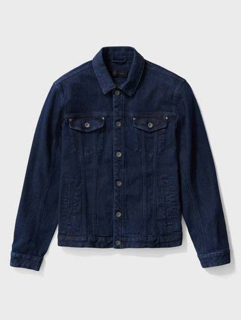 John Varvatos TRUCKER DENIM JACKET - Indigo