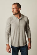 Velvet Men's Byrd02 Cozy Jersey Hoody - Medium Heather Grey