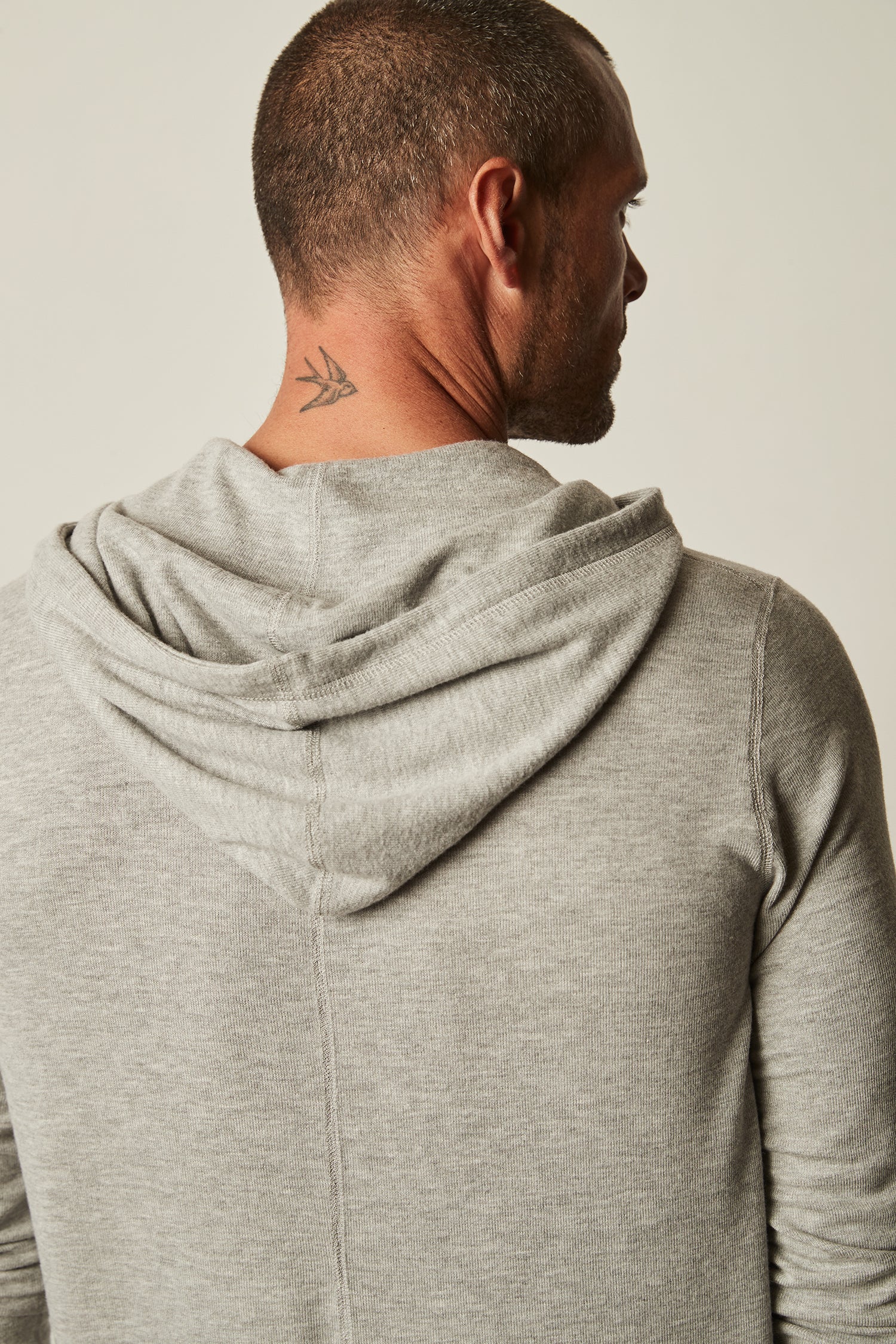 Velvet Men's Byrd02 Cozy Jersey Hoody - Medium Heather Grey
