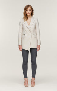 Soia&Kyo Caralina Tailored DB Jacket Pearl