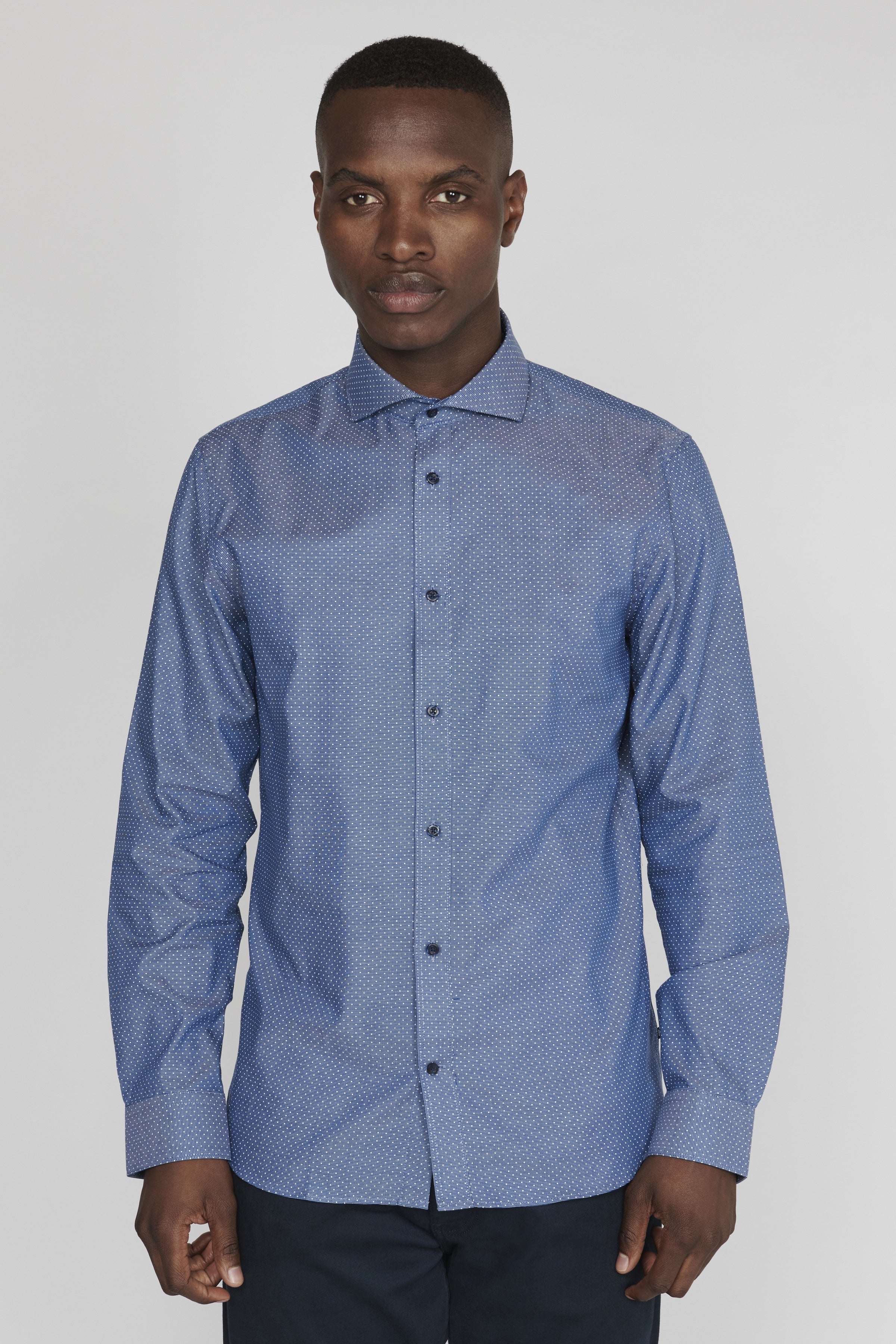 Matinique MA Trostol BCW LS Shirt - Dark Navy