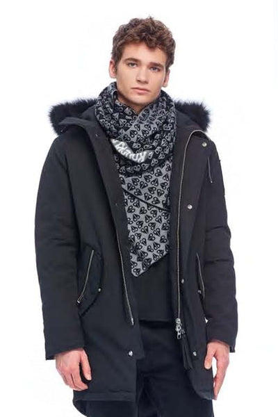 Moose Knuckles Men's Oakbank Parka Black w/Black Fox