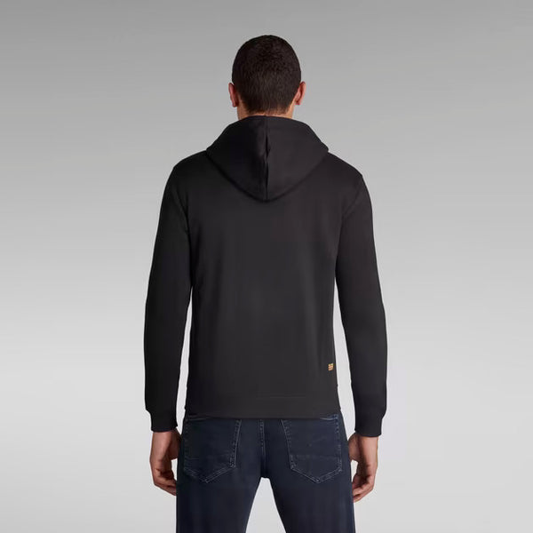 G-STAR Premium Core Hooded Zip Sweater - Black