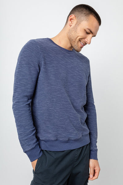 Rails Men's Geoffrey Crew Sweatshirt - Washed Blue