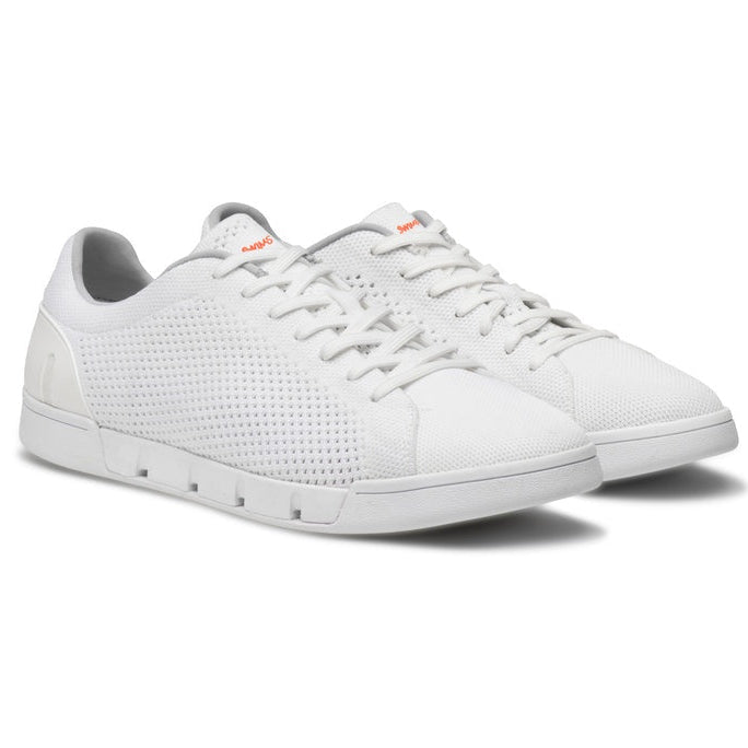 SWIMS Men's Breeze Tennis Knit Sneaker - White