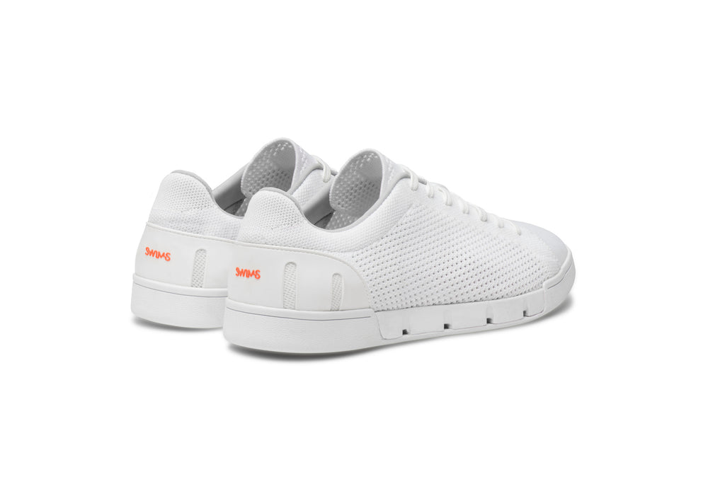SWIMS Men's Breeze Tennis Knit Sneaker - White