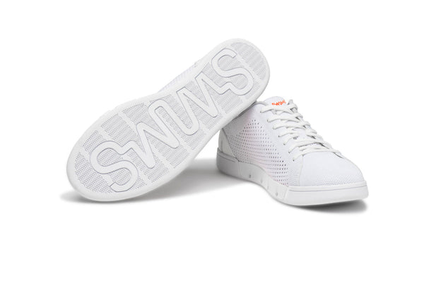 SWIMS Men's Breeze Tennis Knit Sneaker - White