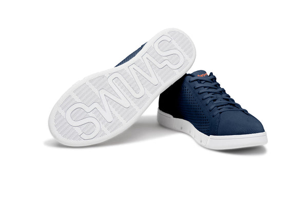 SWIMS Men's Breeze Tennis Knit Sneaker - Navy