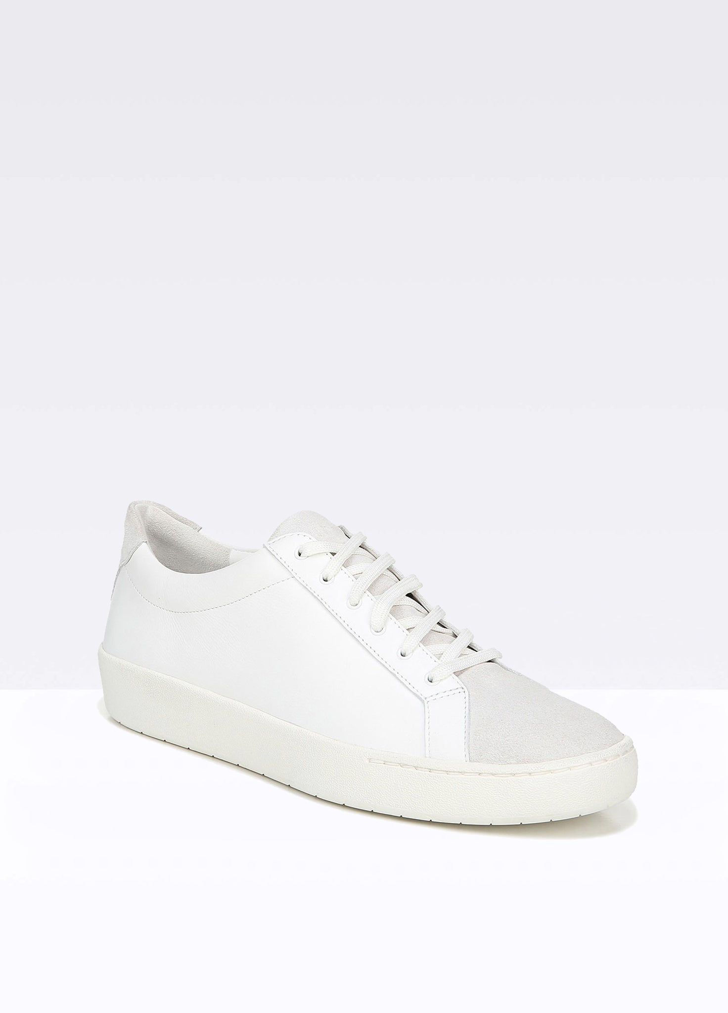 Vince Janna Tonal Leather & Suede Sneaker