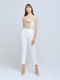 L'AGENCE Sawyer trouser pant in ivory