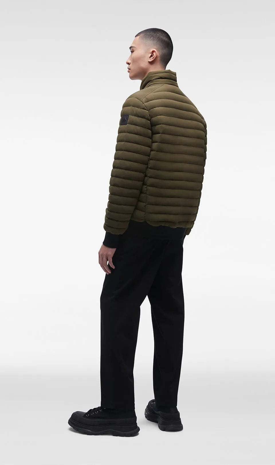 Moose Knuckles Men's Keap Bomber - Park Green