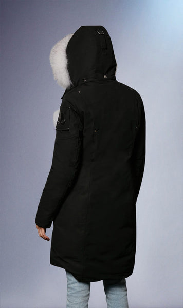 Moose Knuckles Women's Stirling Parka Black w/Natural Fox