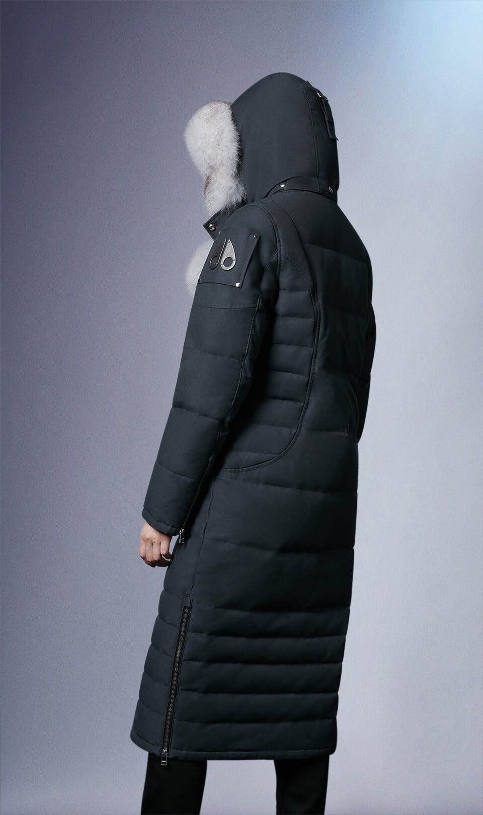 ⭐︎良品　Moose Knockles Moose Knuckles Womens Down Jacket Cloud 3Q Neoshear - Black - Due West