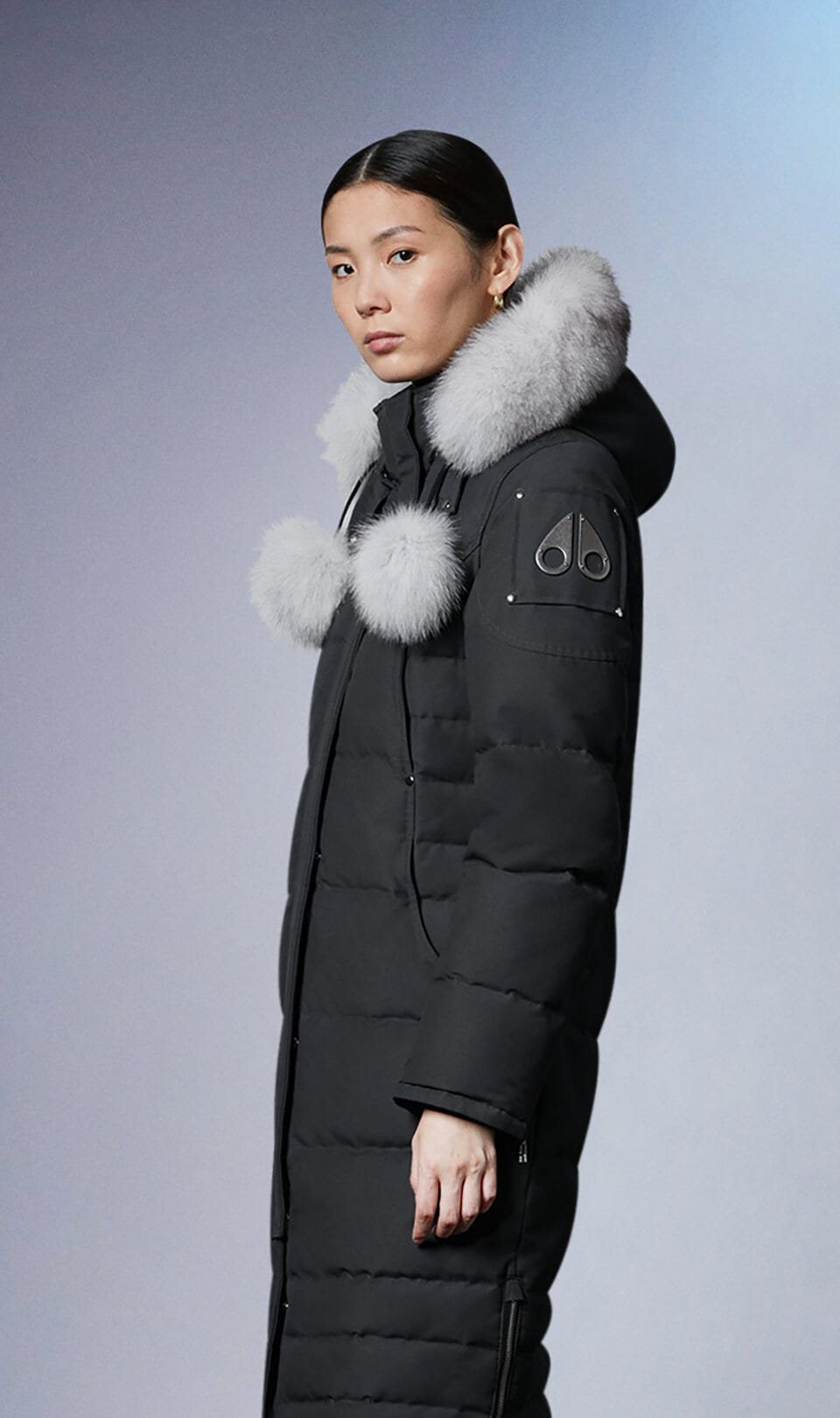 Moose Knuckles Women's Saskatchewan Parka - Granite w/Nat Fox