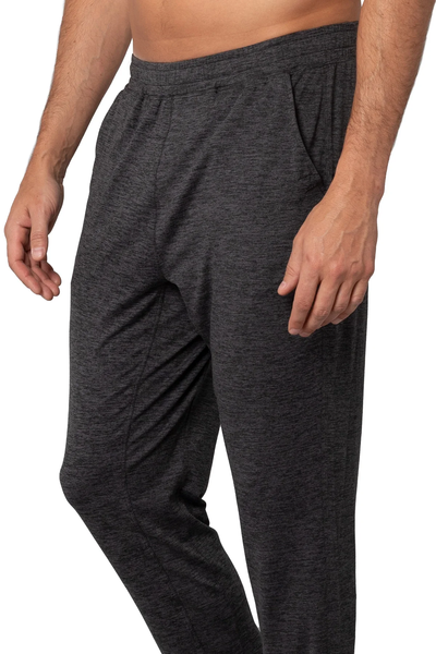 pure & simple Men's Restore Pull On Joggers - Black Heather