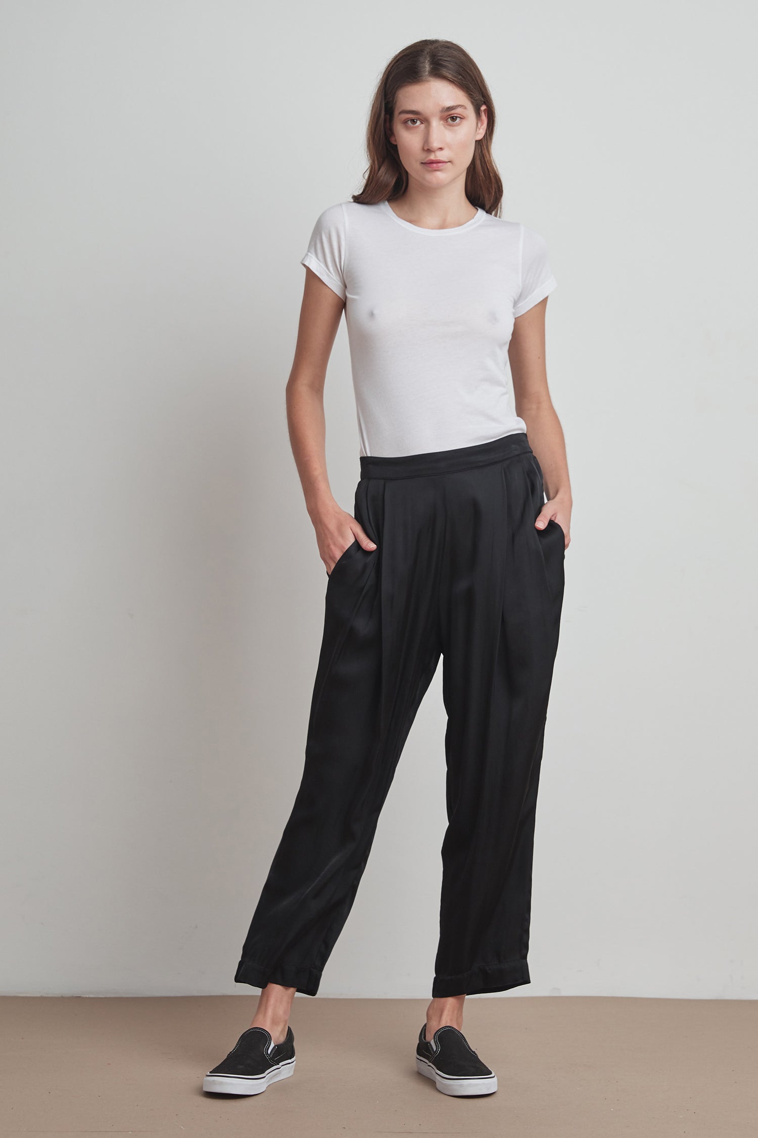 Velvet Hillary Satin Viscose Pant