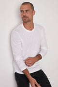 Velvet Men's DS Slub Classics L/S Top - White