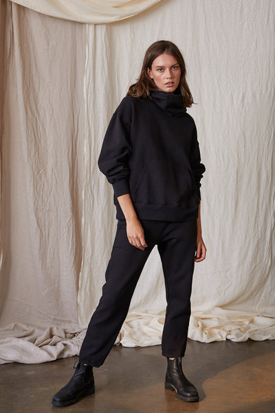 Velvet Gita Soft Fleece Pant in Black
