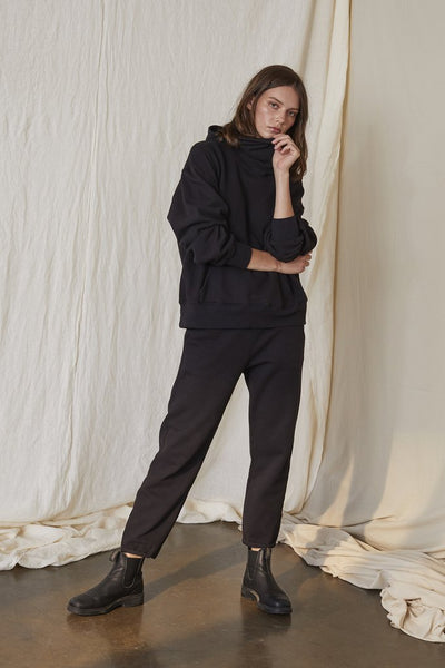 Velvet Gita Soft Fleece Pant in Black