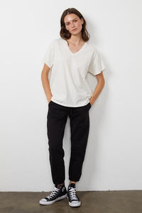 Velvet Gita Soft Fleece Pant in Black
