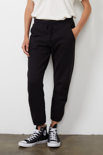 Velvet Gita Soft Fleece Pant in Black
