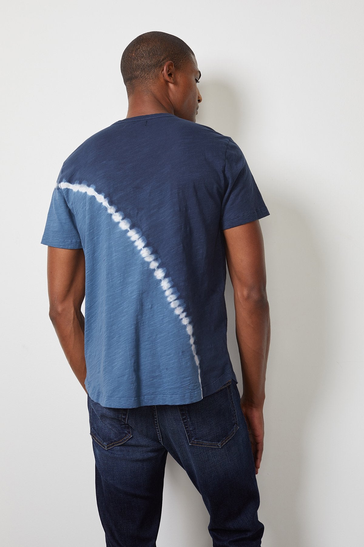 Velvet Men's Tie Dye Tee - Blue